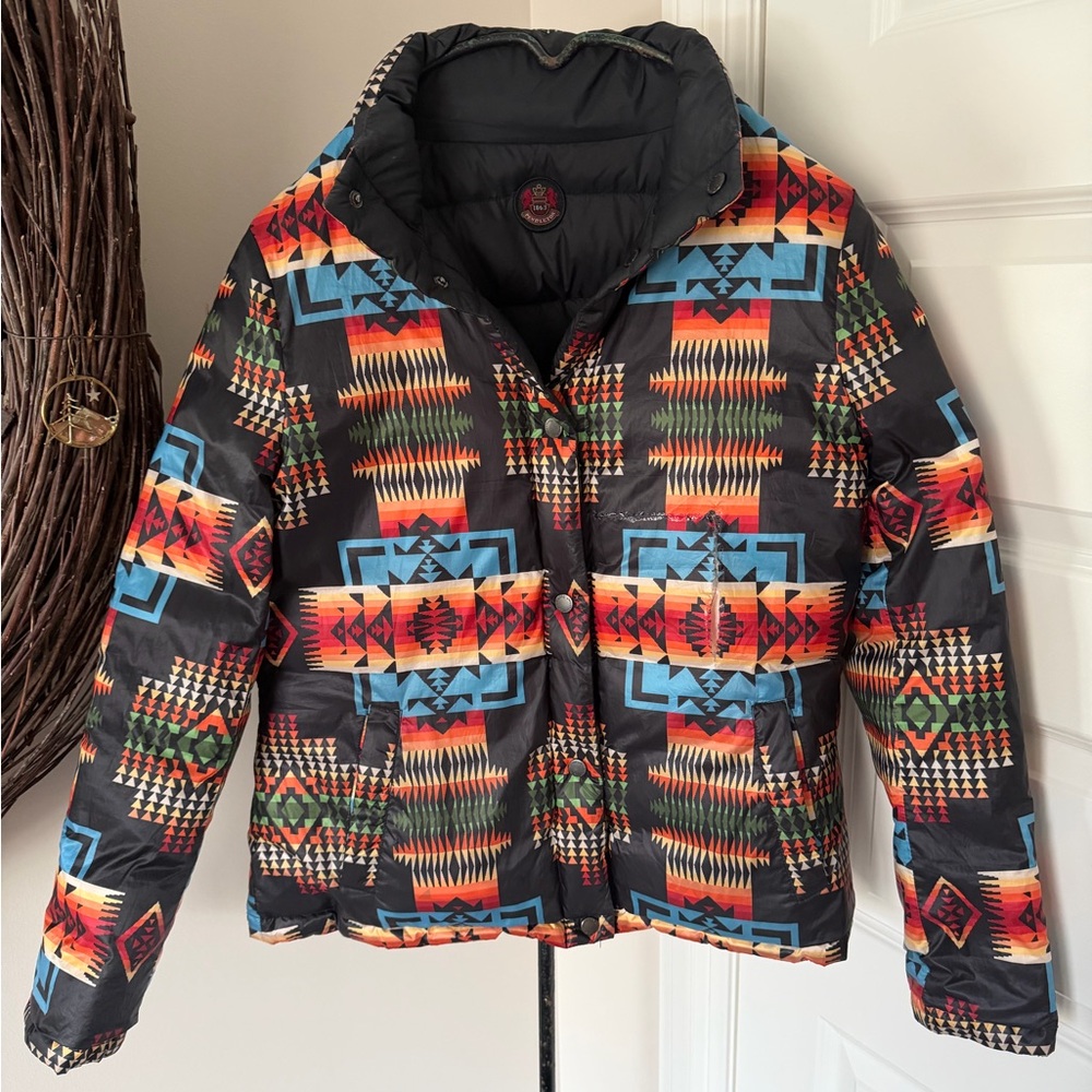 Pendleton Chief Joseph Reversible Puffer Jacket Women’s Small